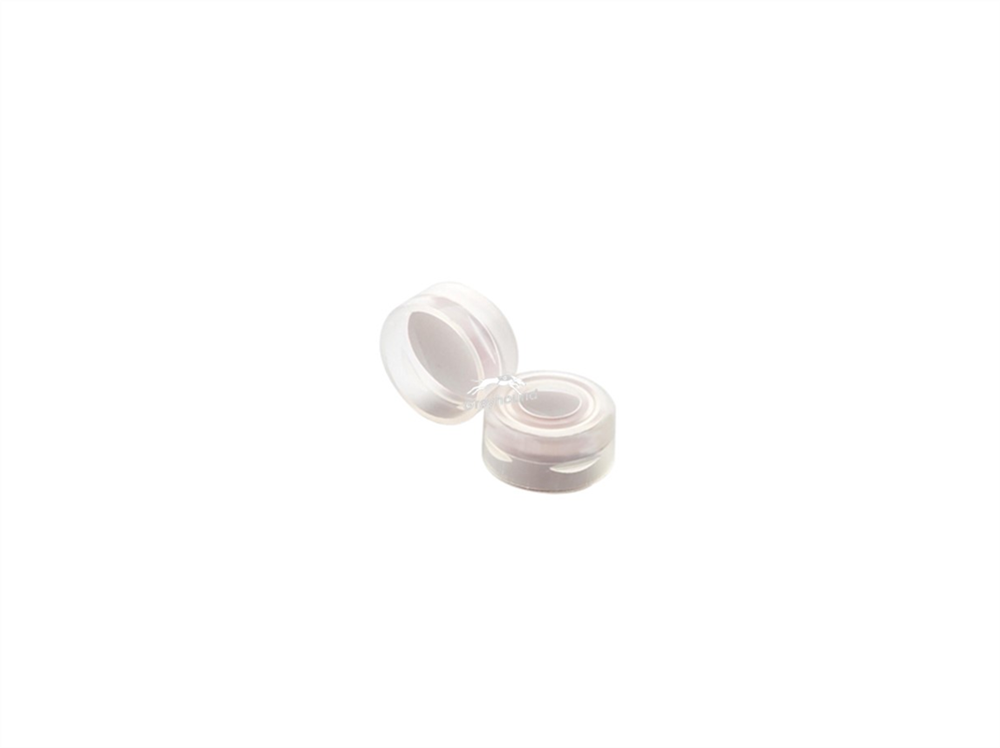 Picture of 8mm Snap Cap (Clear) with PTFE Septa, 0.25mm